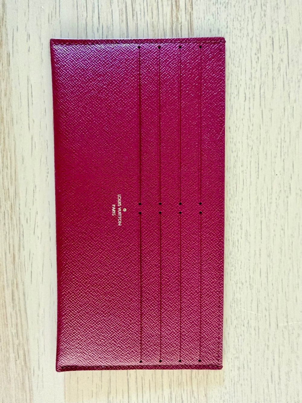 Louis Vuitton Wallet Card Holder Fushia Like New